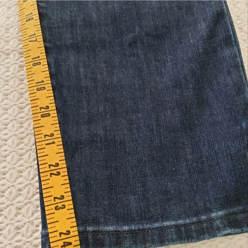 Soft Surroundings Women's Denim Cropped Pants Size L - Picture 9 of 9
